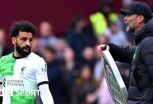 Liverpool: Mohamed Salah 'out of order' in Jurgen Klopp clash