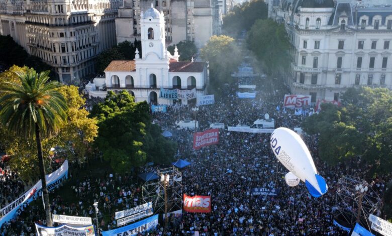 Massive protests in Argentina slam Milei’s education cuts | Politics News