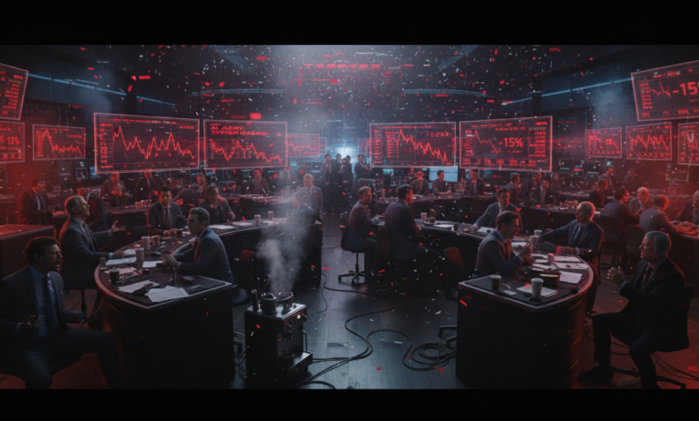 AI Displacement Sell-Off: Why Software & Finance Stocks Are Crashing